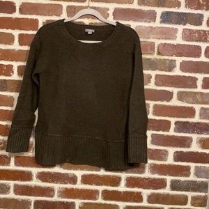 J. Jill green wool sweater size xs
